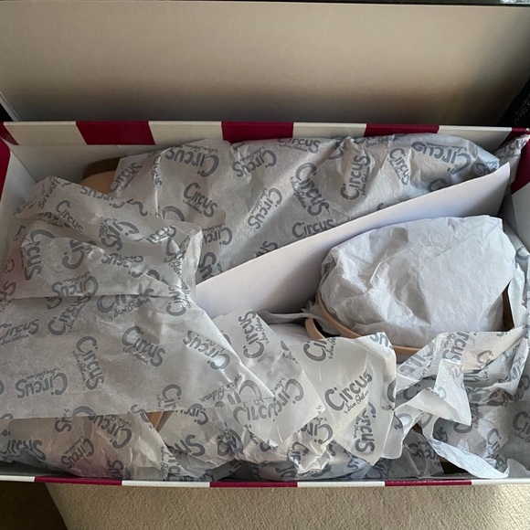 Woman’s Circus by Sam Edelman Bonita Nude Sandals SZ 9 NWT - Picture 10 of 12